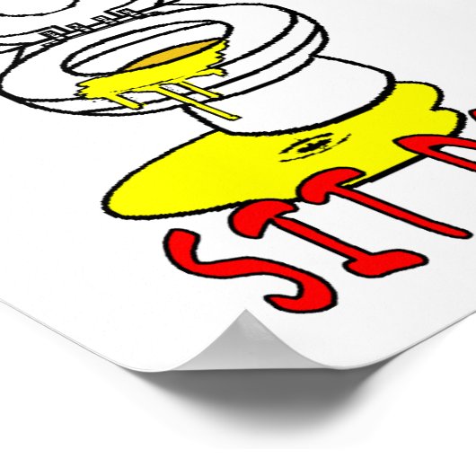 Pee Pee Poster (Ecke)