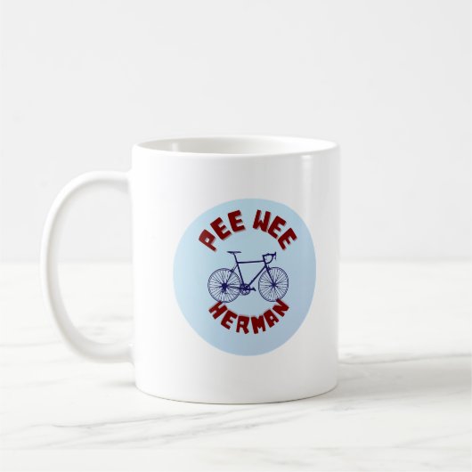 Pee Wee Herman Bike Kaffeetasse (Links)