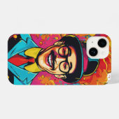 Pee Wee Herman iPhone 14 Slim Fit Case" Hülle (Rückseite (Horizontal))