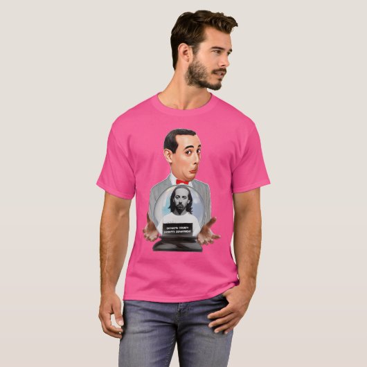 Pee Wee Herman Mugshot T-Shirt (Vorne ganz)
