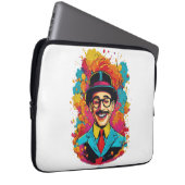 Pee Wee Herman Neoprene Laptop Sleeve (Vorne Rechts)