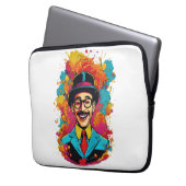Pee Wee Herman Neoprene Laptop Sleeve (Vorderseite Links)