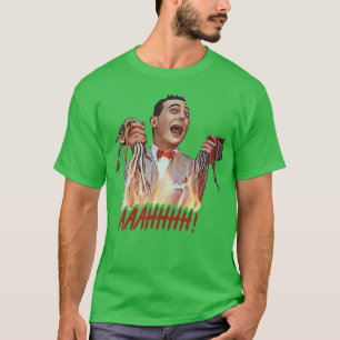 Pee Wee Herman verdreht retro T-Shirt