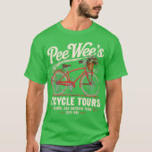 Pee Wee's Bicycle Tours T-Shirt (Vorderseite)