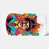 Pee Wee's Laugh" iPhone 13 Case Design (Rückseite (Horizontal))