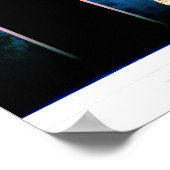 Peeing Giraffe Poster (Ecke)