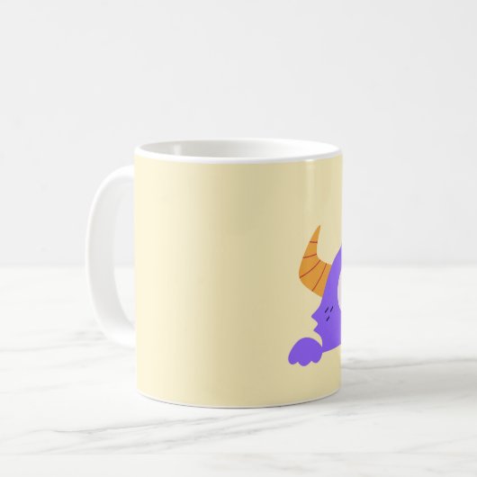 Peek-a-Boo - Cute Monster Kaffeetasse (Vorderseite Links)