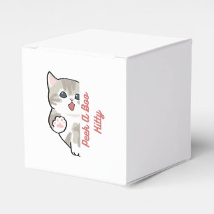 "Peek A Boo Kitty Süße Katzen-Geschenkbox" Geschenkschachtel