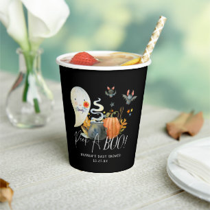 Peek-A-Boo   Kleiner Geist Halloween-Baby-Party Pappbecher