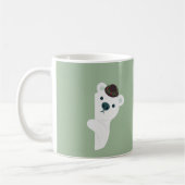 Peek-a-Boo - Polar Bear Kaffeetasse (Links)