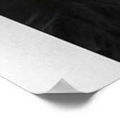 Peek-a-Boo Pup – Funny Dog Photography Print” Poster (Ecke)