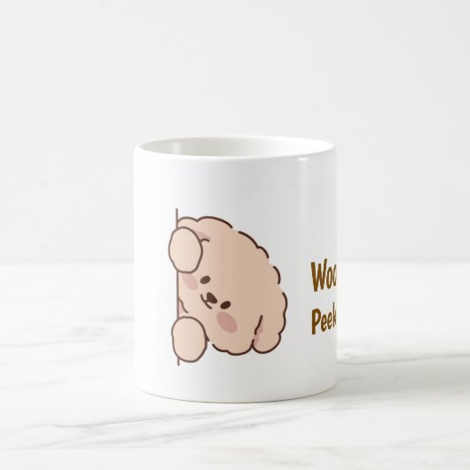 Peek-a-boo - Puppy Kaffeetasse (Mittel)