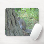 Peek A Boo Squirrel - Mousepad (Mit Mouse)