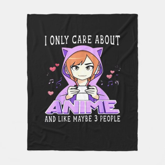 Peekabo Anime Manga Fleecedecke (Vorderseite)