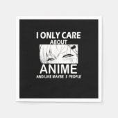 Peekabo Anime Serviette (Vorderseite)