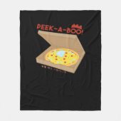 Peekabo Basic & Funny Design Fleecedecke (Vorderseite)