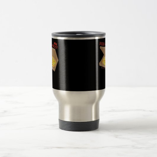 Peekabo Basic & Funny Design Reisebecher (Mittel)