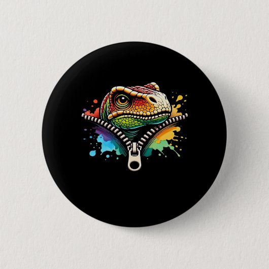 Peekabo-Entwurf zu Halloween Button (Vorderseite)