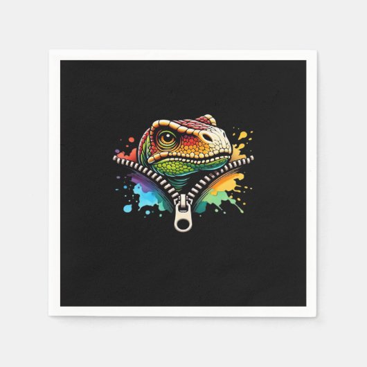 Peekabo-Entwurf zu Halloween Serviette (Vorderseite)