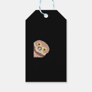 Peekabo Funny Design für Halloween Geschenkanhänger