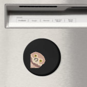 Peekabo Funny Design für Halloween Magnet (In Situ (Geschirrspüler))