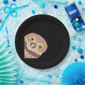 Peekabo Funny Design für Halloween Pappteller (Party)