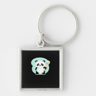 Peekabo Panda Schlüsselanhänger