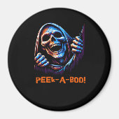 Peekabo Poltergeist Prankster Magnet (Vorne)