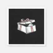 Peekabo Present Serviette (Vorderseite)