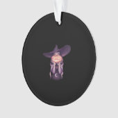 Peekabo Pumpkin Ornament (Vorderseite)