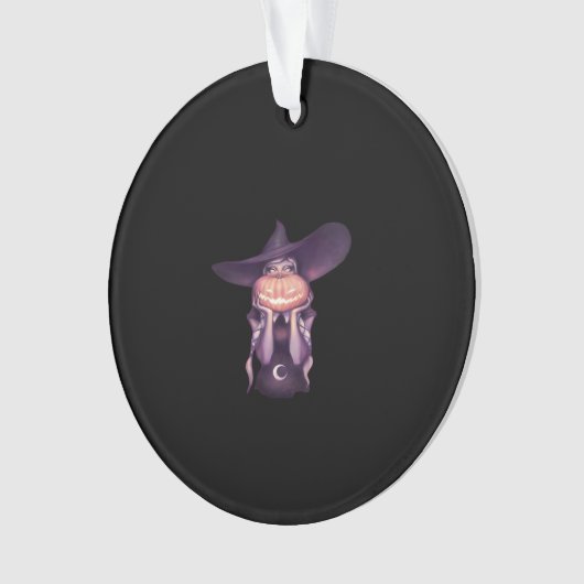 Peekabo Pumpkin Ornament (Vorderseite)