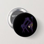 Peekabo Spider Button (Vorne & Hinten)