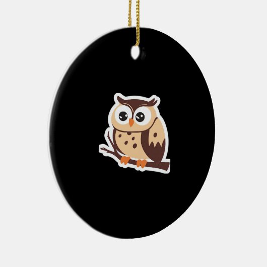 Peekabo Viral Halloween Keramik Ornament (Rechts)