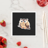 Peekabo Viral Halloween Serviette (Beispiel)