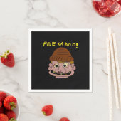 Peekabo Weird Man Serviette (Beispiel)