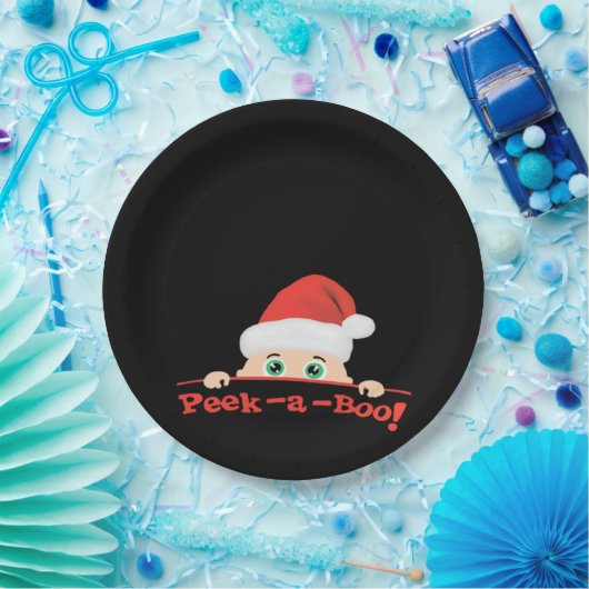 Peekaboo Angepasst Pappteller (Party)