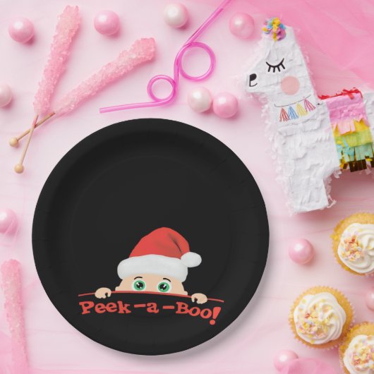 Peekaboo Angepasst Pappteller (Party)