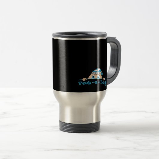 Peekaboo Angepasst Reisebecher (VorderseiteRechts)
