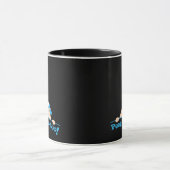 Peekaboo Angepasst Tasse (Zentrum)
