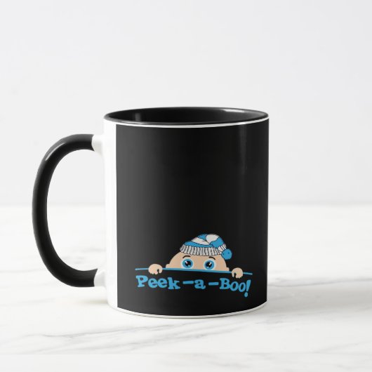 Peekaboo Angepasst Tasse (Links)
