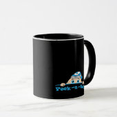 Peekaboo Angepasst Tasse (VorderseiteRechts)