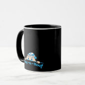 Peekaboo Angepasst Tasse (Vorderseite Links)