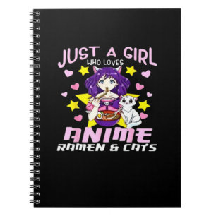 Peekaboo Anime Chibi Notizblock