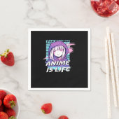 Peekaboo Anime Funny Serviette (Beispiel)