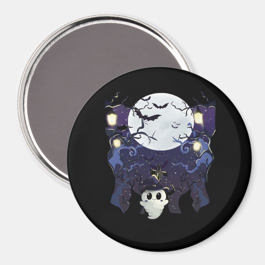 Peekaboo Autumn Vibes Magnet (Vorderseite/Rückseite)