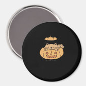 Peekaboo Autumn Vibes Magnet (Vorderseite/Rückseite)