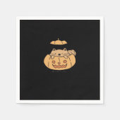 Peekaboo Autumn Vibes Serviette (Vorderseite)