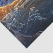 Peekaboo Barn Door Baby Goat Portrait Seidenpapier (Ausschnitt)