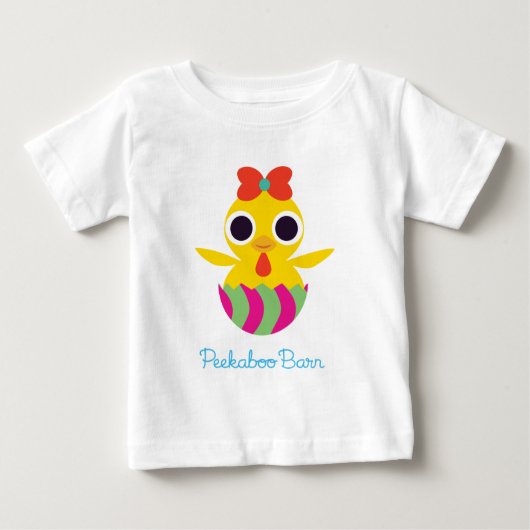 Peekaboo Barn Easter | Bayla the Chick 2 Baby T-shirt (Vorderseite)