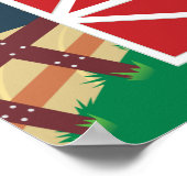 Peekaboo Barn Night Landscape Group 1 Poster (Ecke)